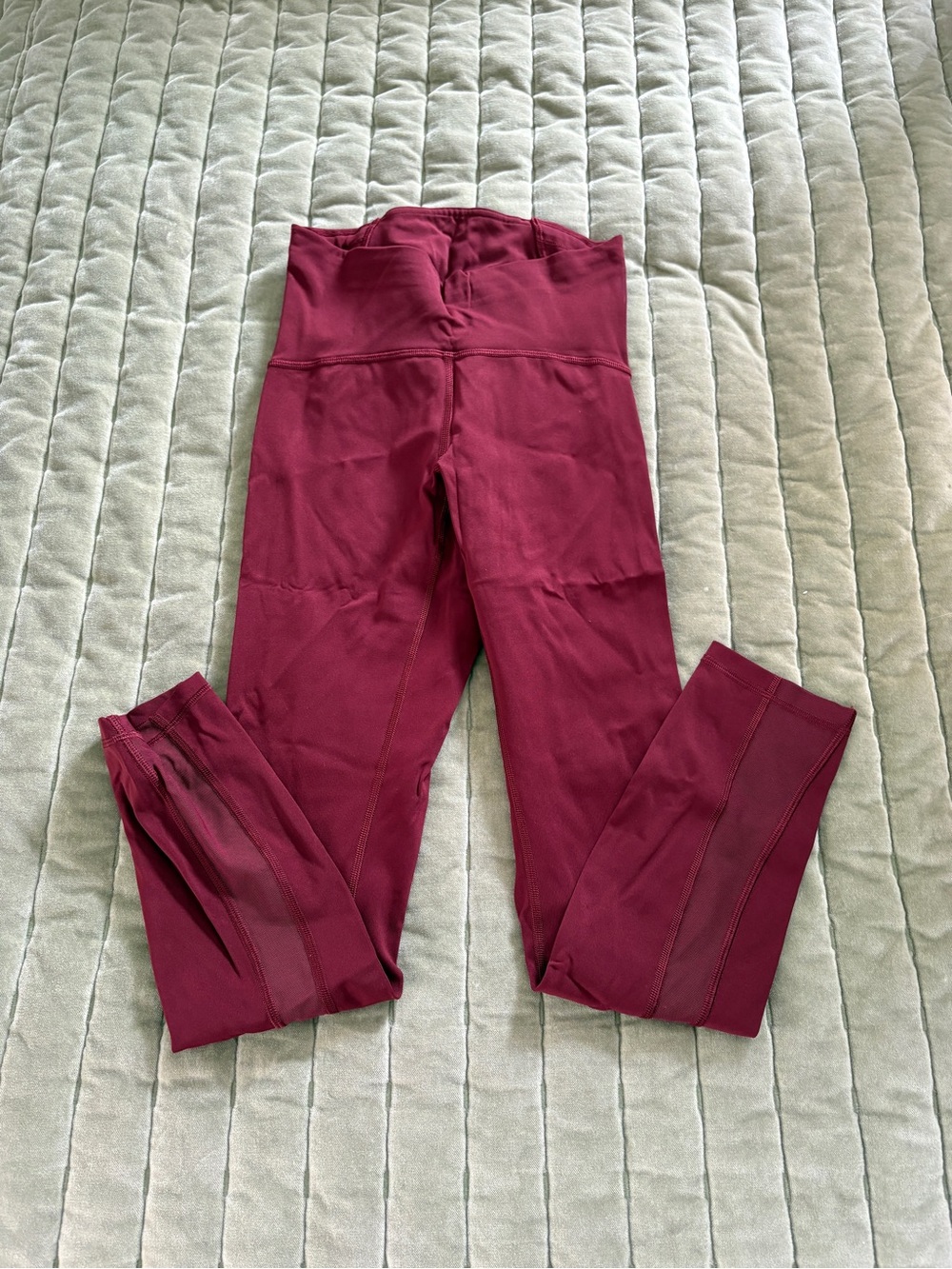 lululemon athletica High-Rise Burgundy Leggings